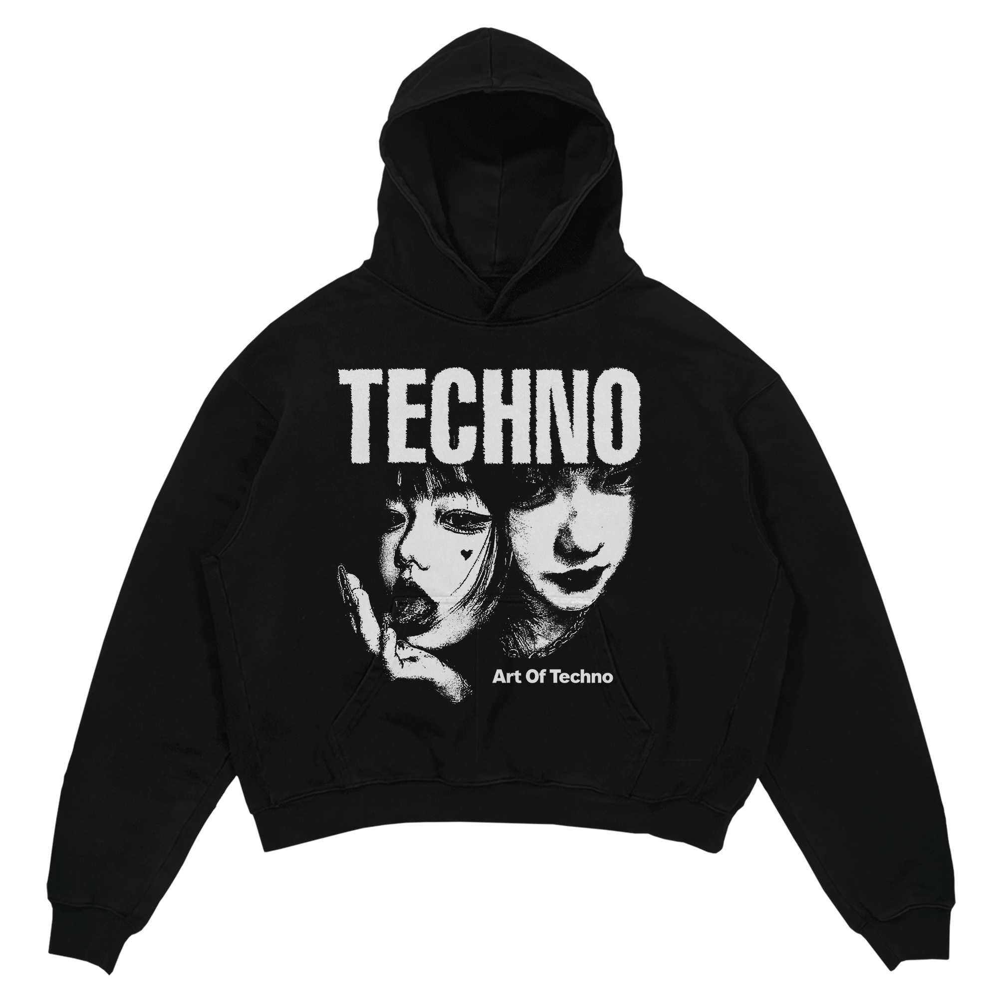 Techno Beauty Oversized Hoodie