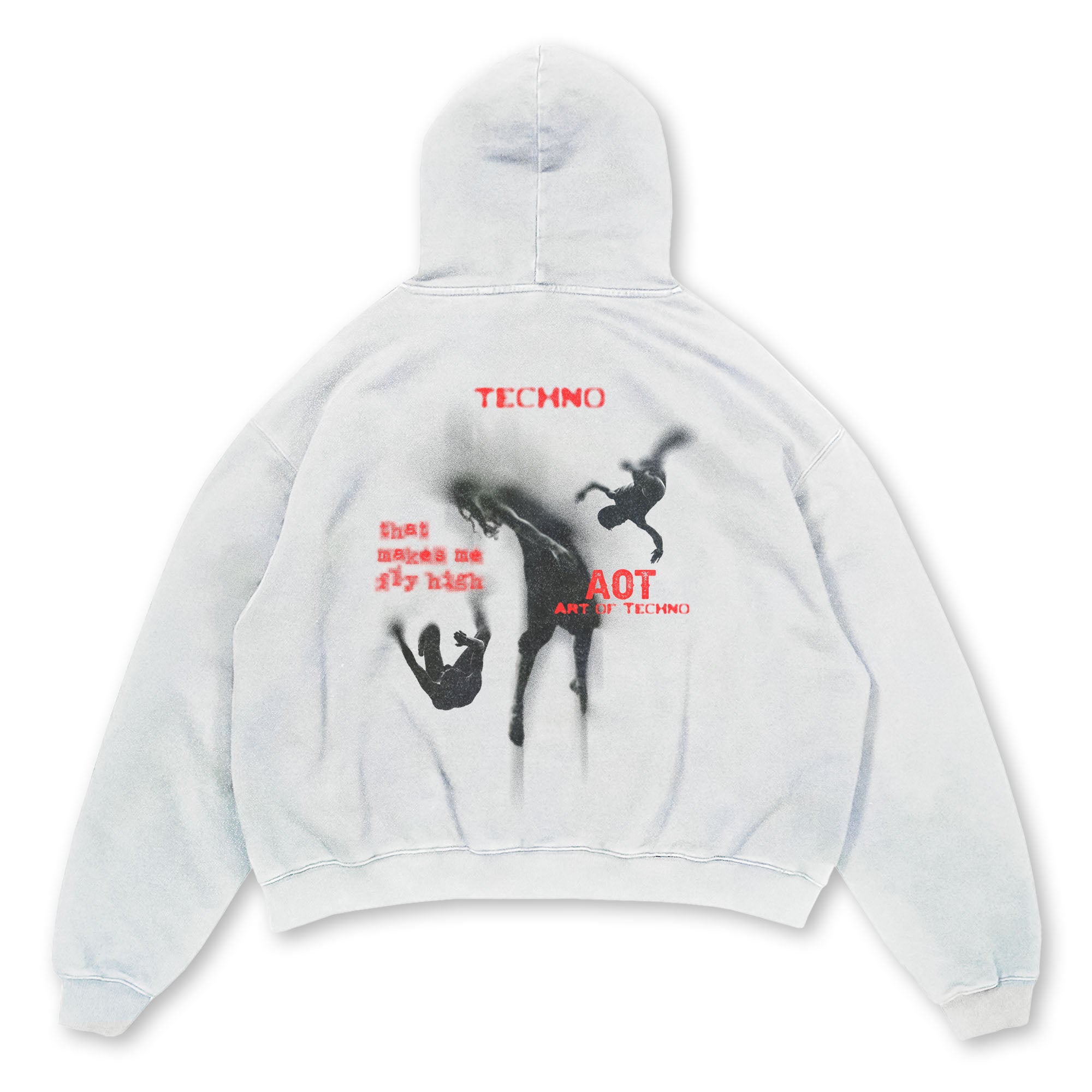 Fly High Oversized Hoodie Unisex