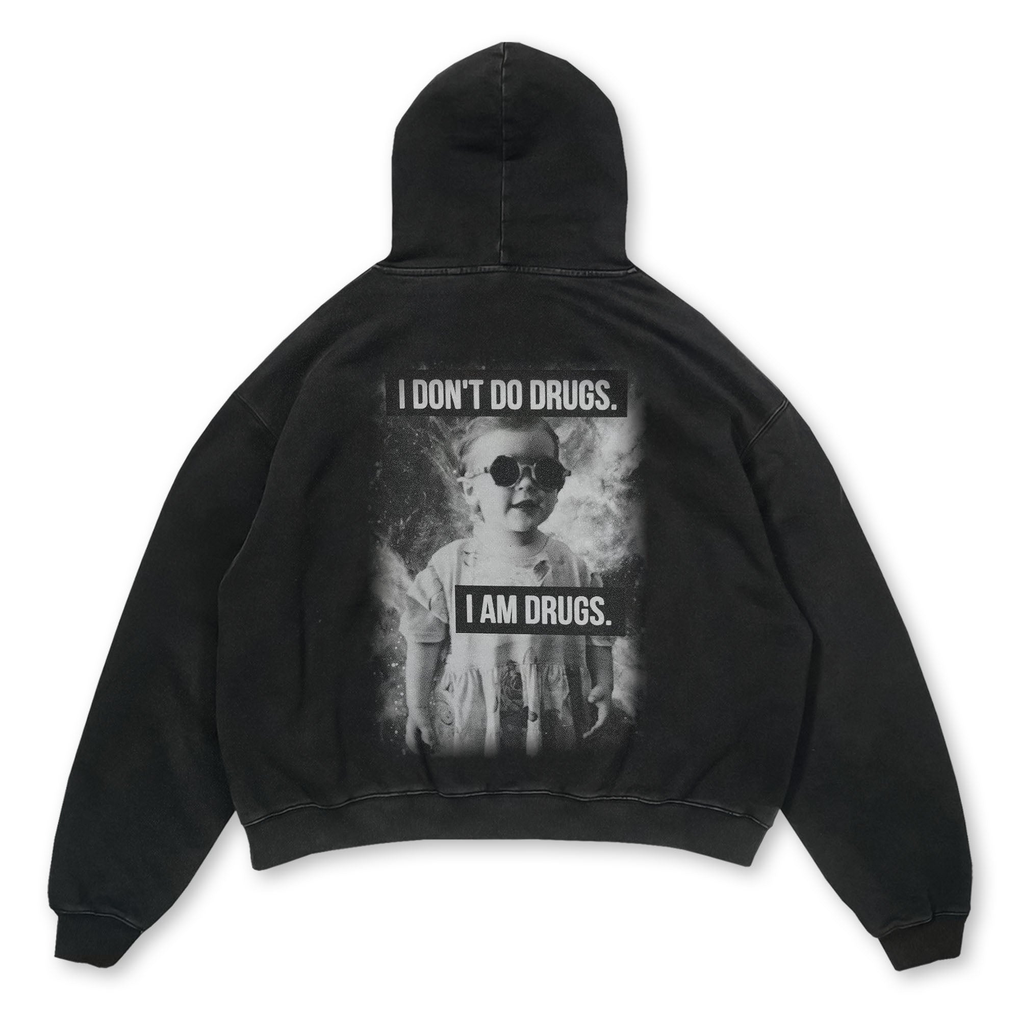 I am Drugs Oversized Hoodie Unisex