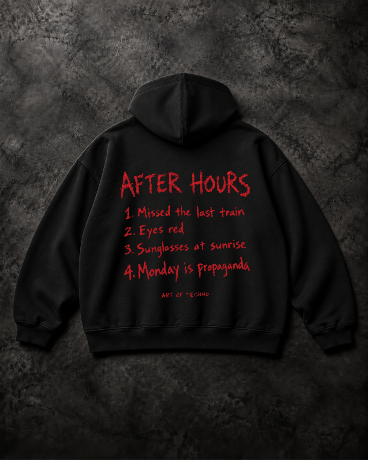 AFTER HOURS - OVERSIZED HOODIE