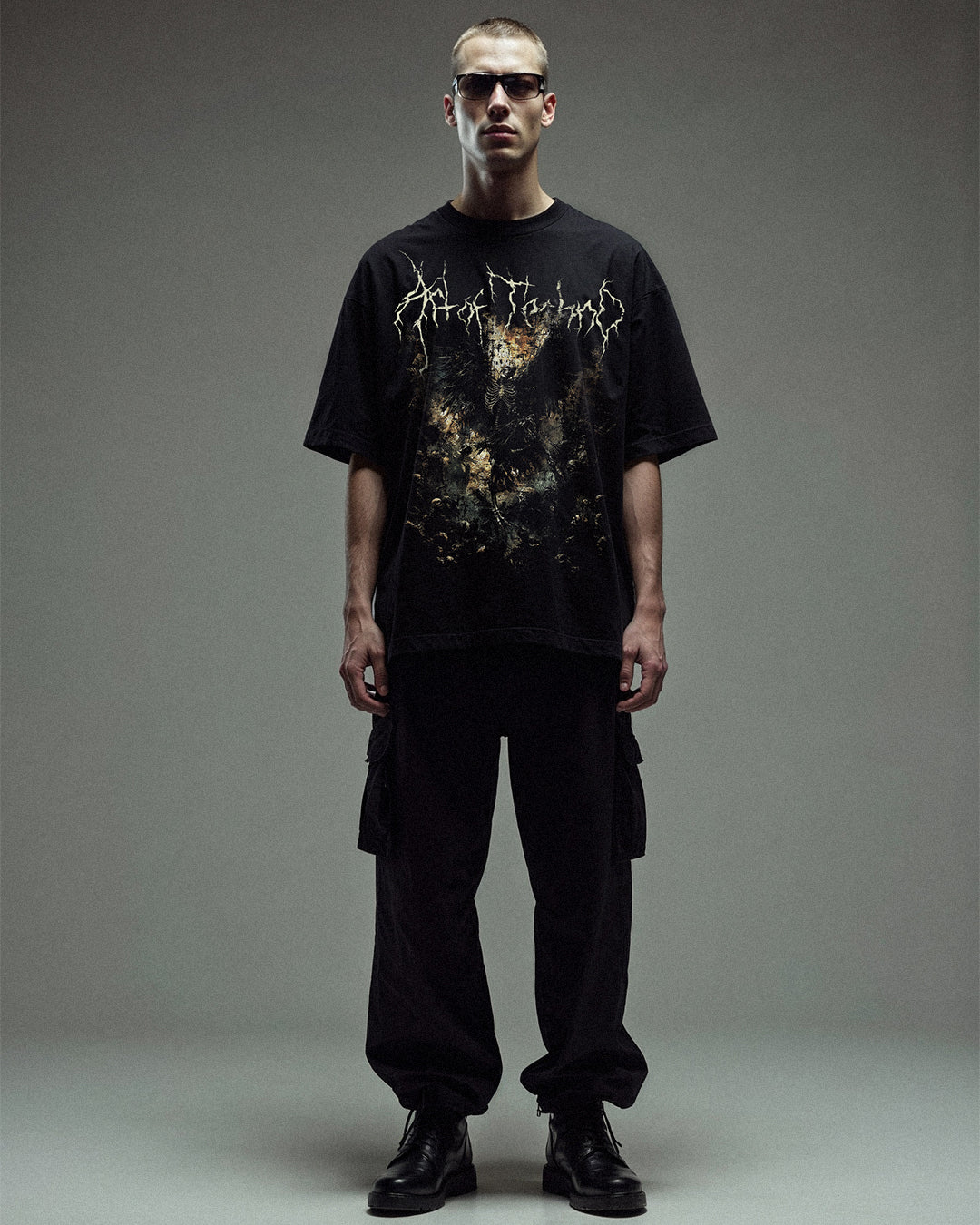 Art of Techno Oversized Shirt - Shadow Collection