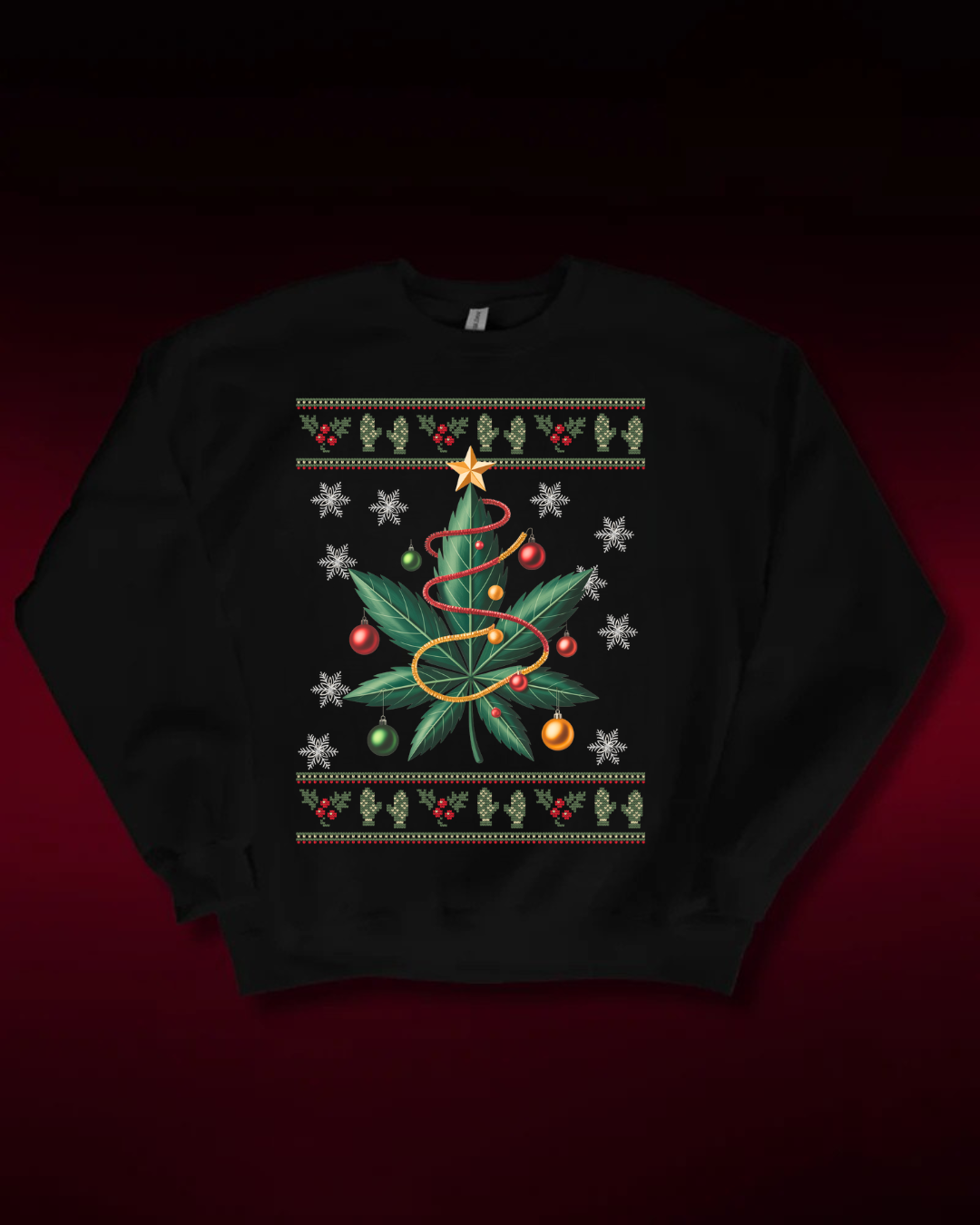 Weed Tree - CHRISTMAS SWEATER UNISEX