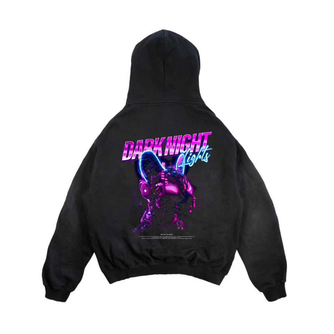 Dark Night - Oversized Hoodie