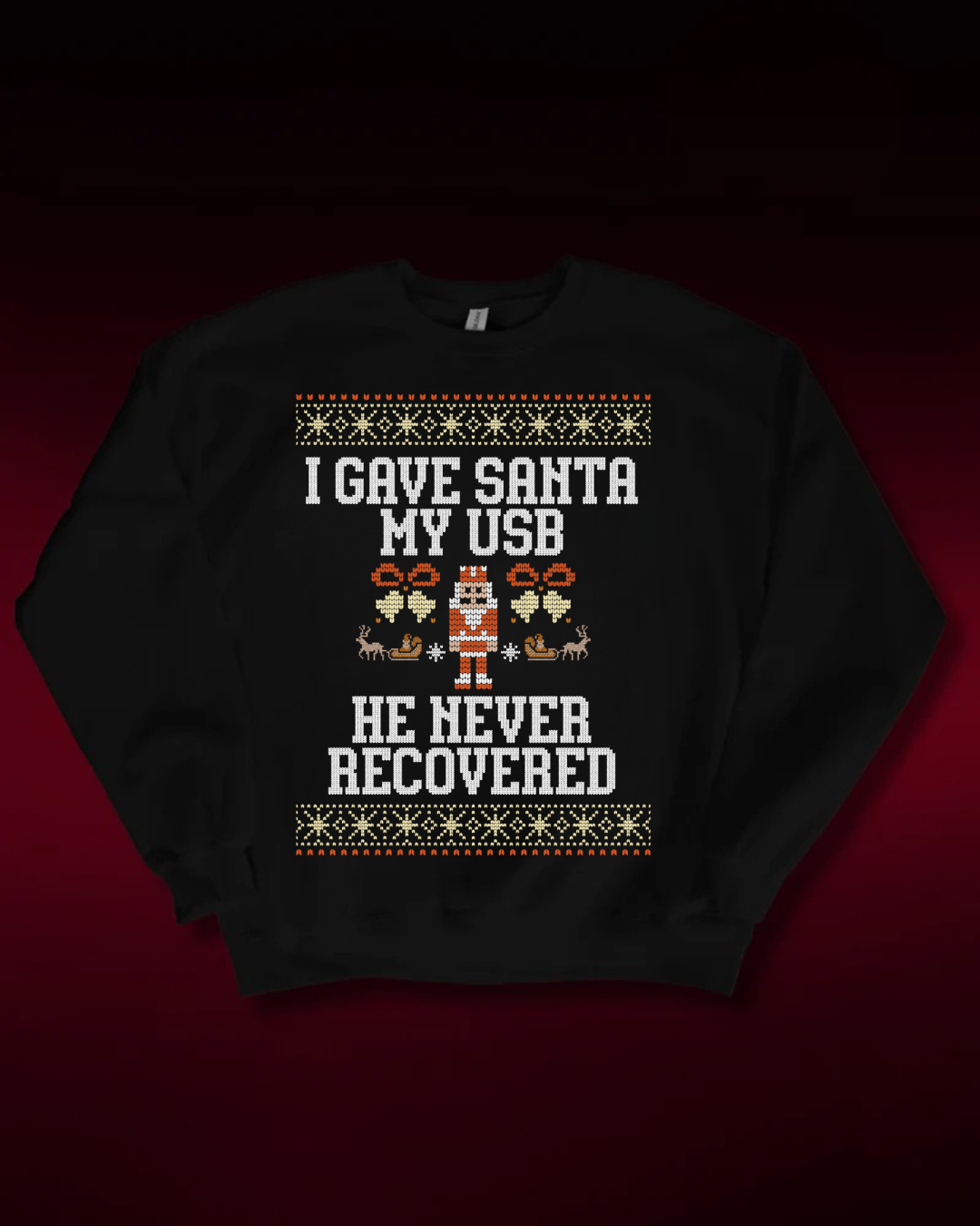 USB - CHRISTMAS SWEATER UNISEX