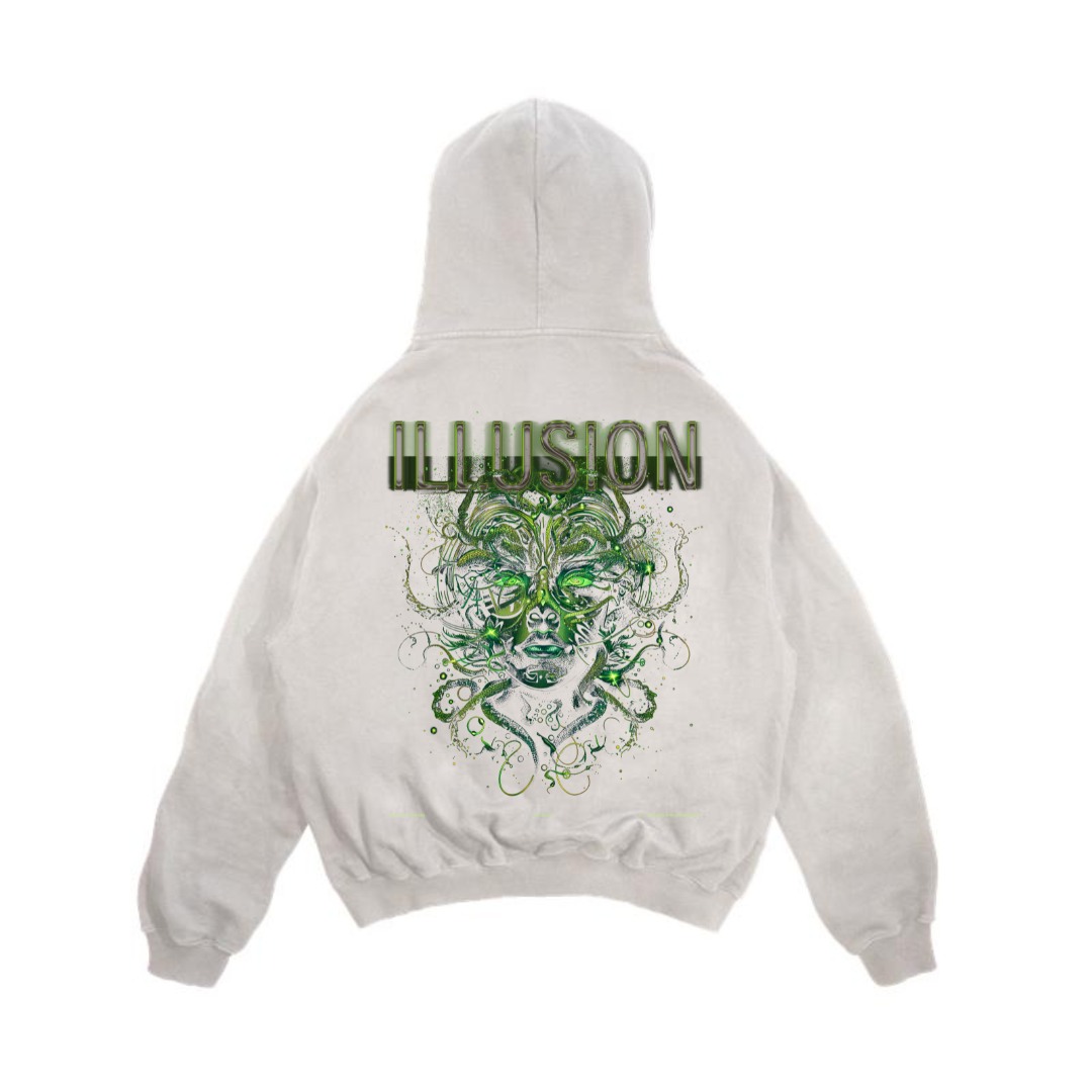 ILLUSION - Oversized Hoodie