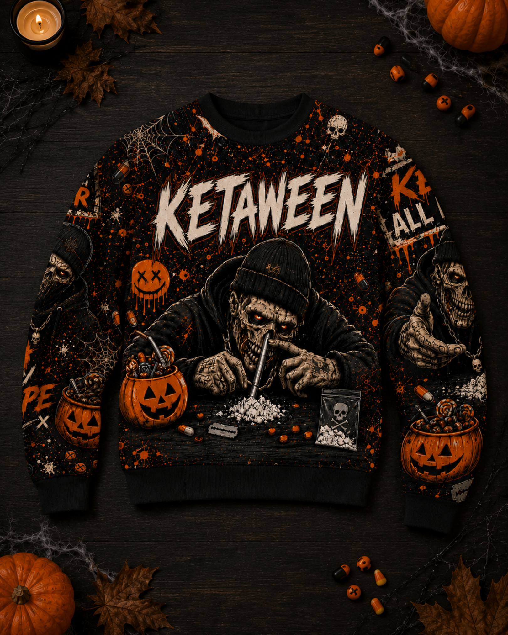 Ketaween - Halloween Sweatshirt AOP