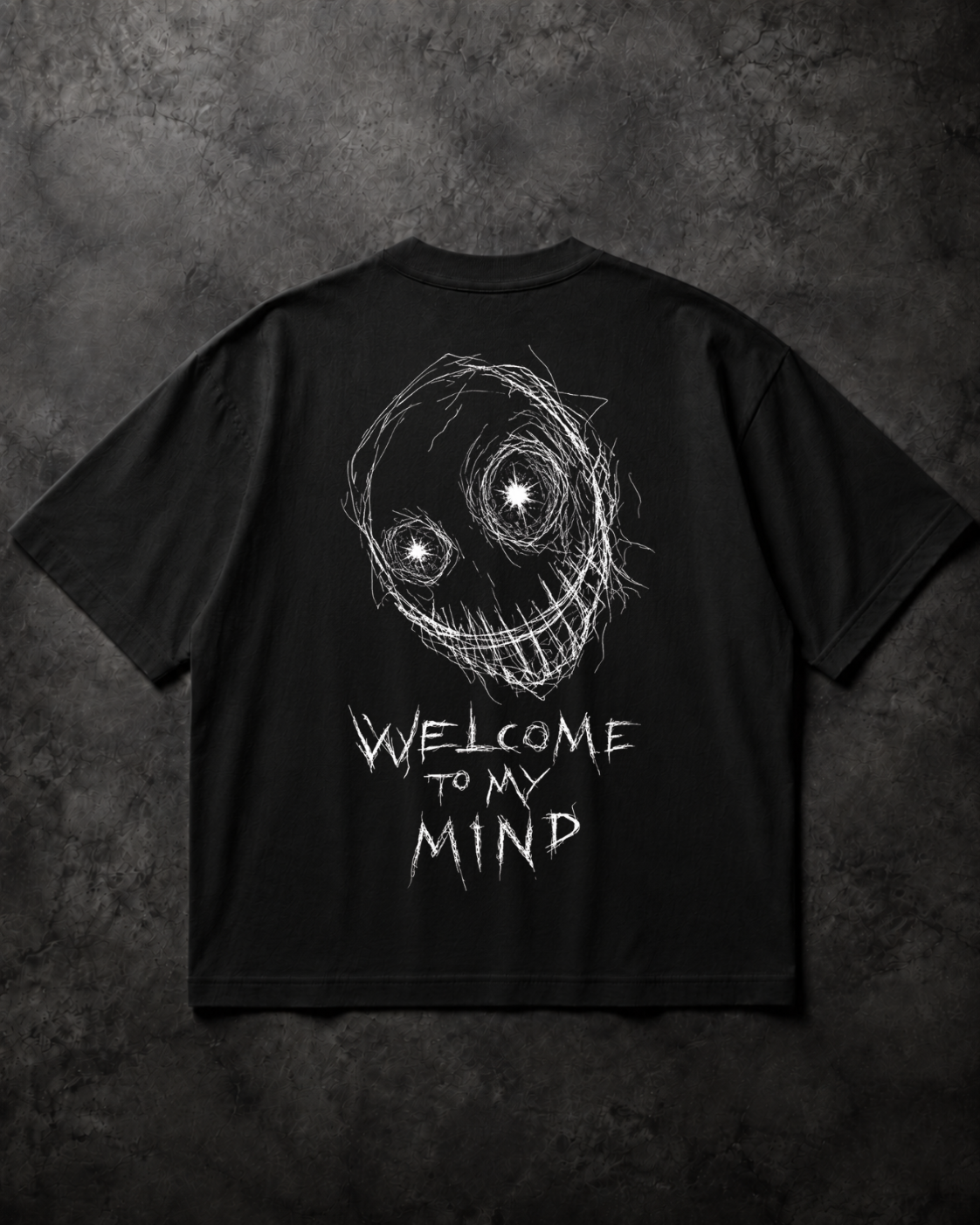 WELCOME TO MY MIND - OVERSIZED SHIRT