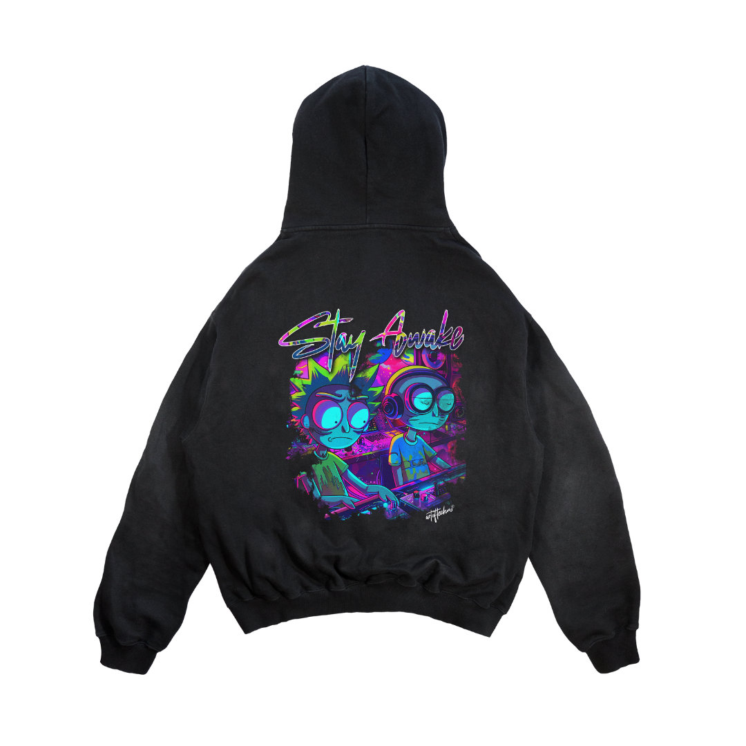 Stay Awake Oversized Hoodie