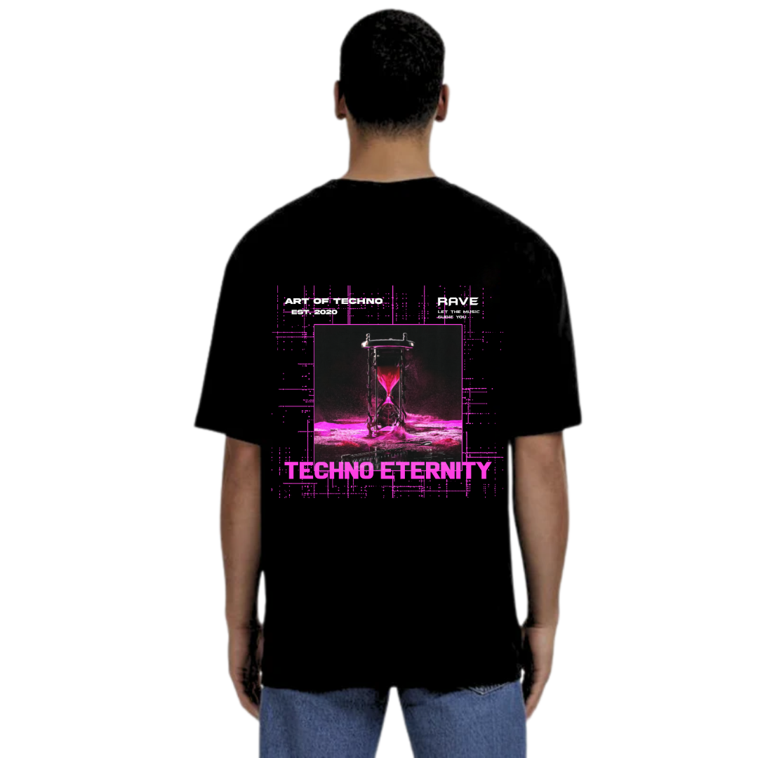 TECHNO ETERNITY OVERSIZED T-SHIRT