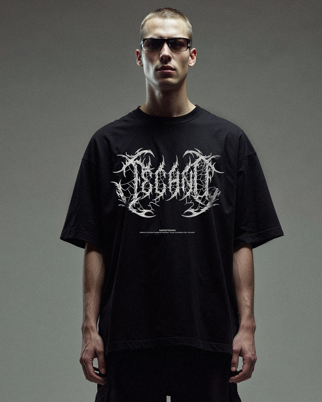 Art of Techno Oversized Shirt - Shadow Collection