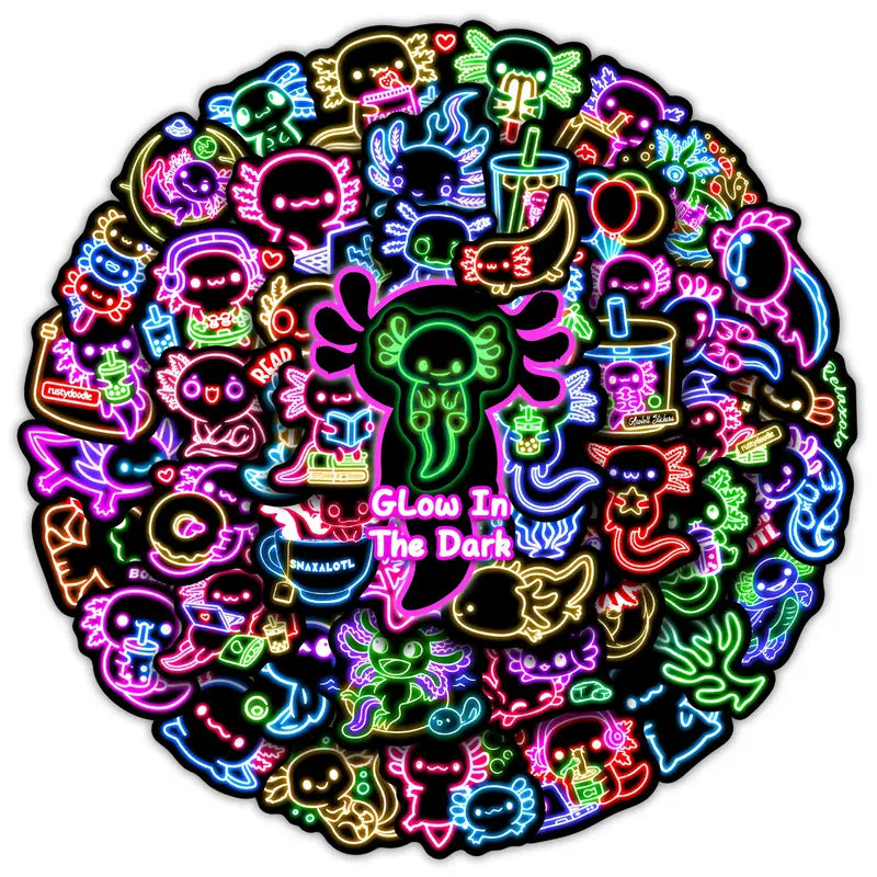 Neon Rave Sticker