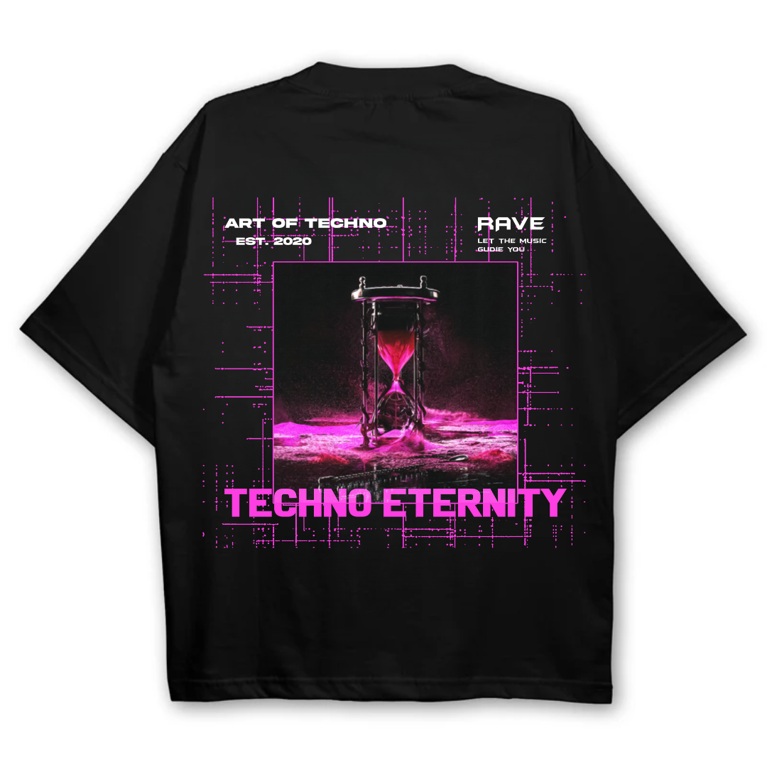 TECHNO ETERNITY OVERSIZED T-SHIRT