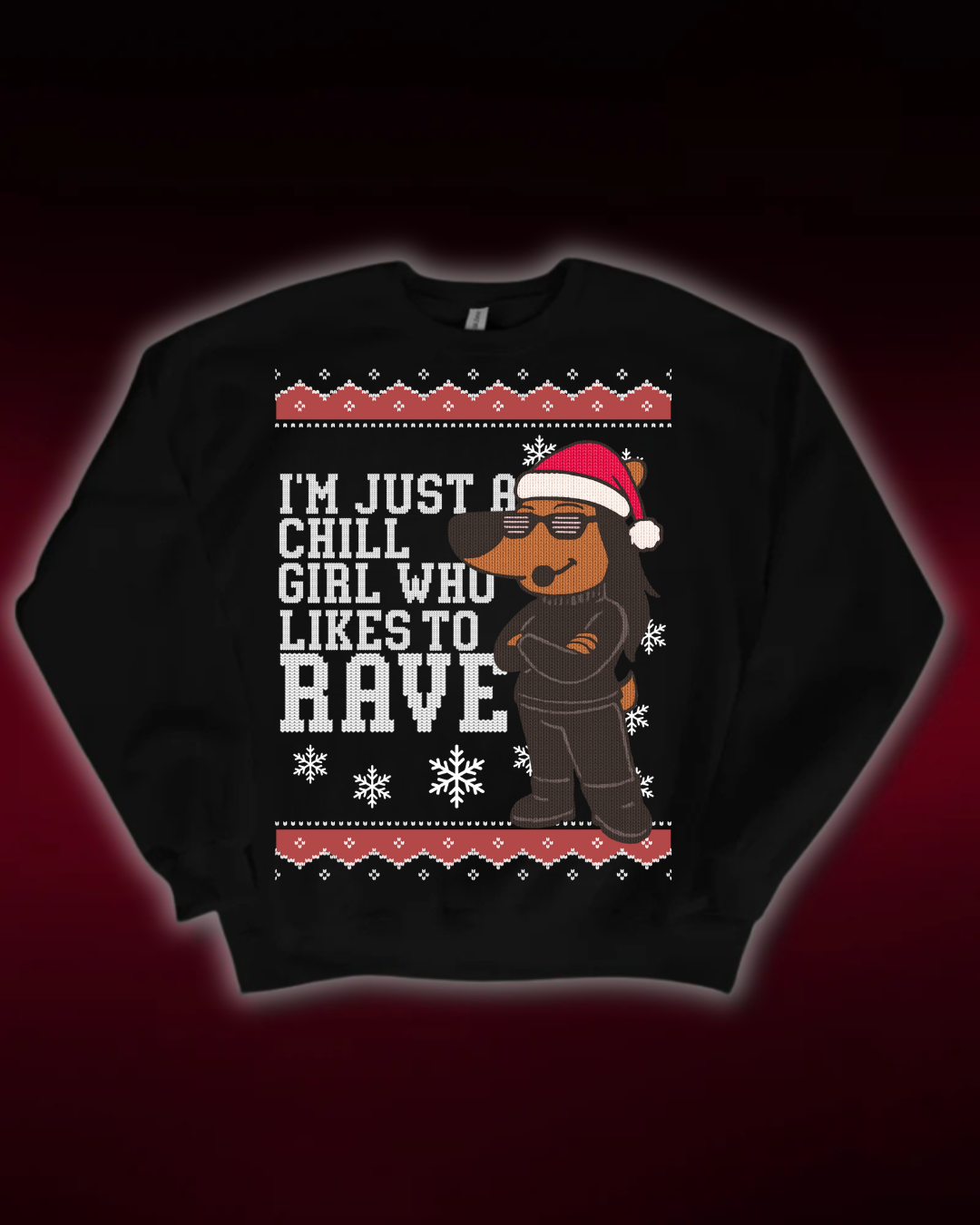 CHILL GIRL - CHRISTMAS SWEATER