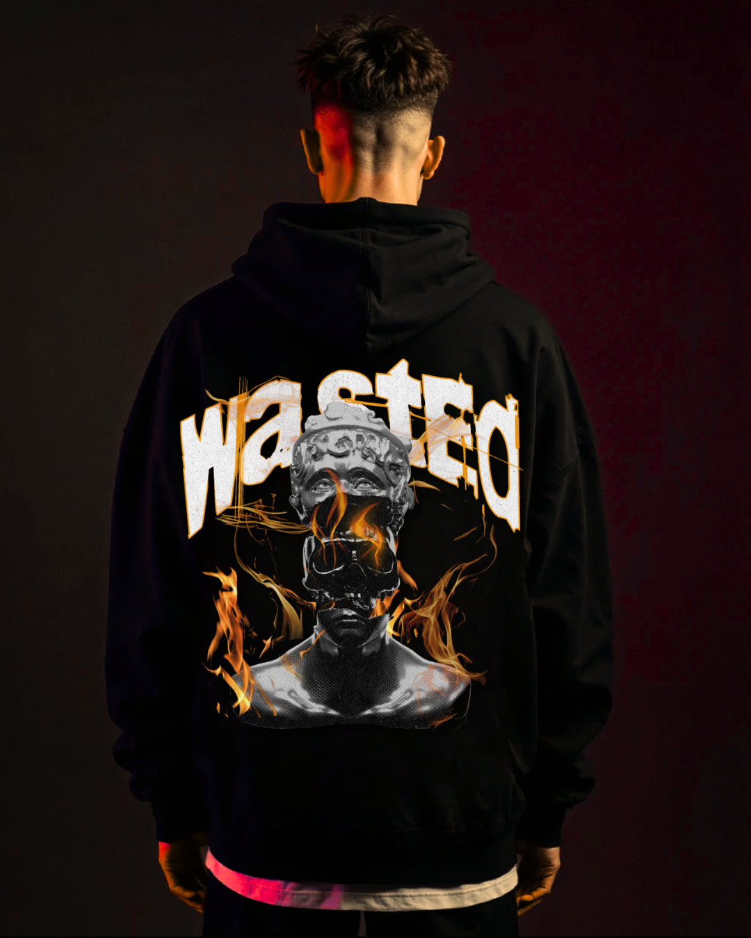 Wasted - Oversized Hoodie