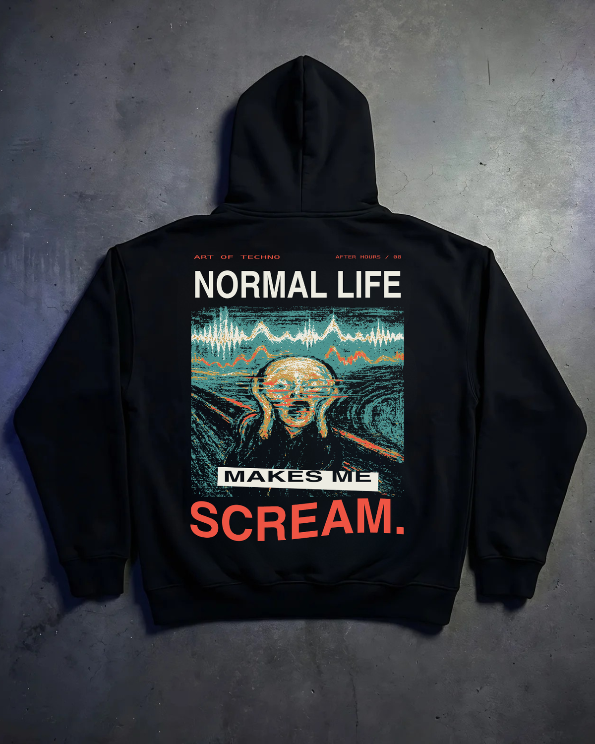 SCREAM - Oversized Hoodie
