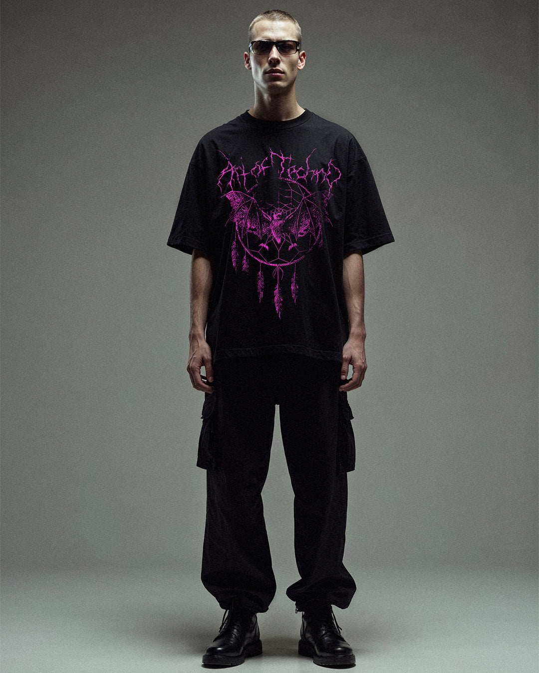 Art of Techno Oversized Shirt - Shadow Collection