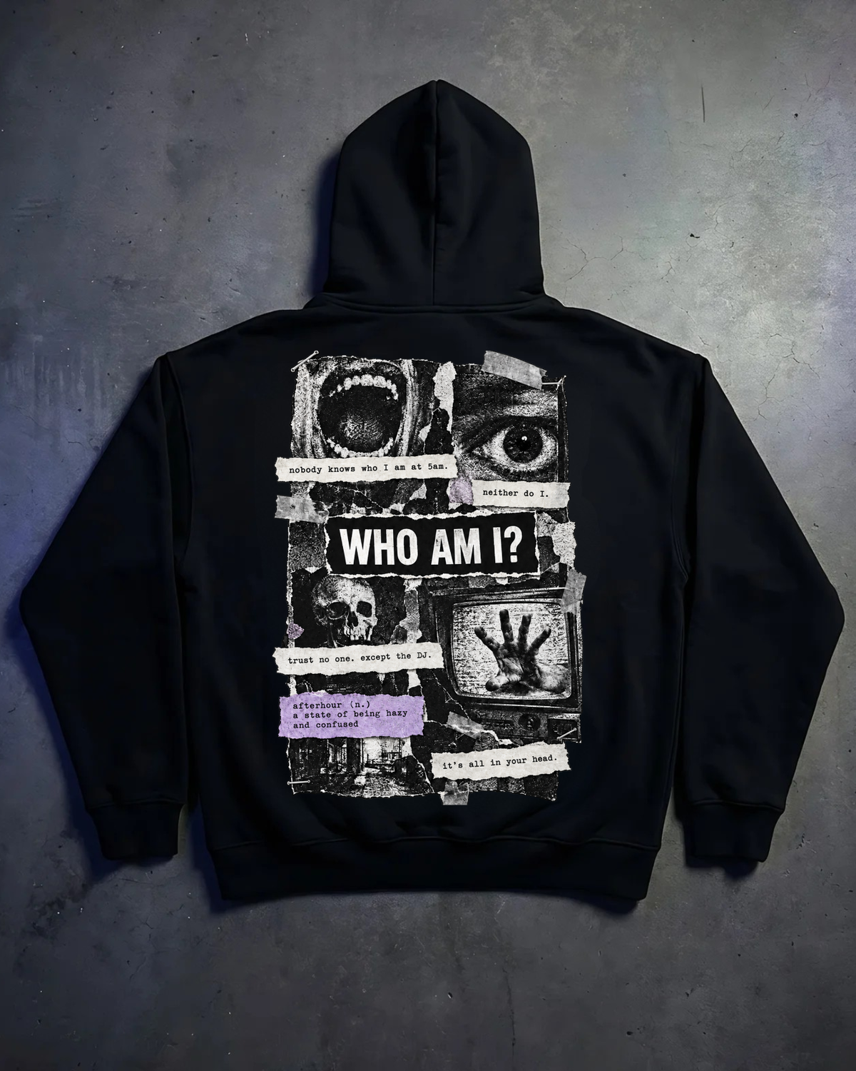 WHO AM I? - Oversized Hoodie