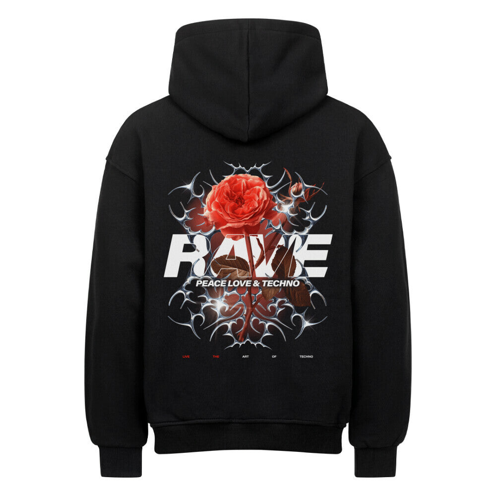 Peace & Love Oversized Hoodie - RIP Collection Info