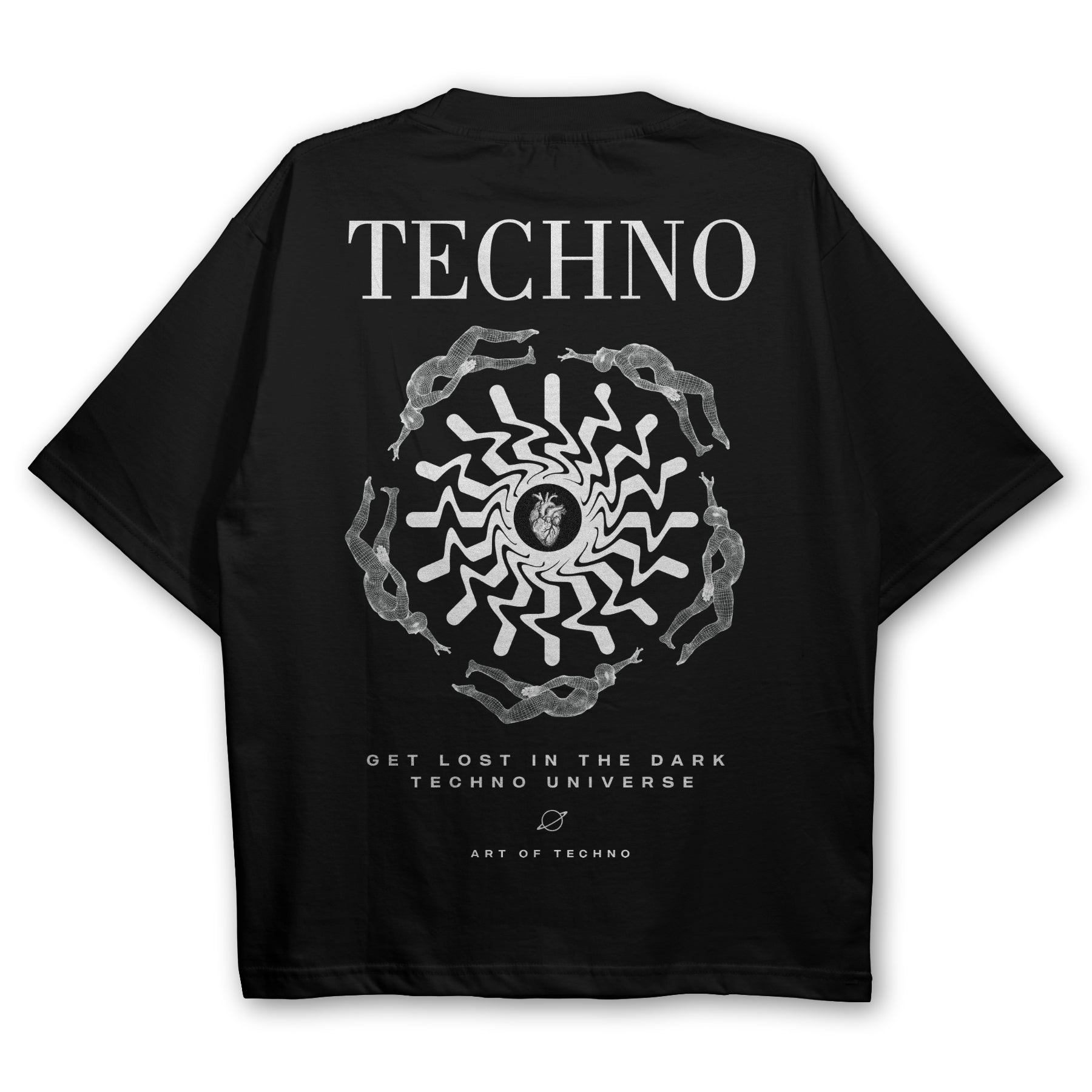 Lost In Techno Oversized T-Shirt