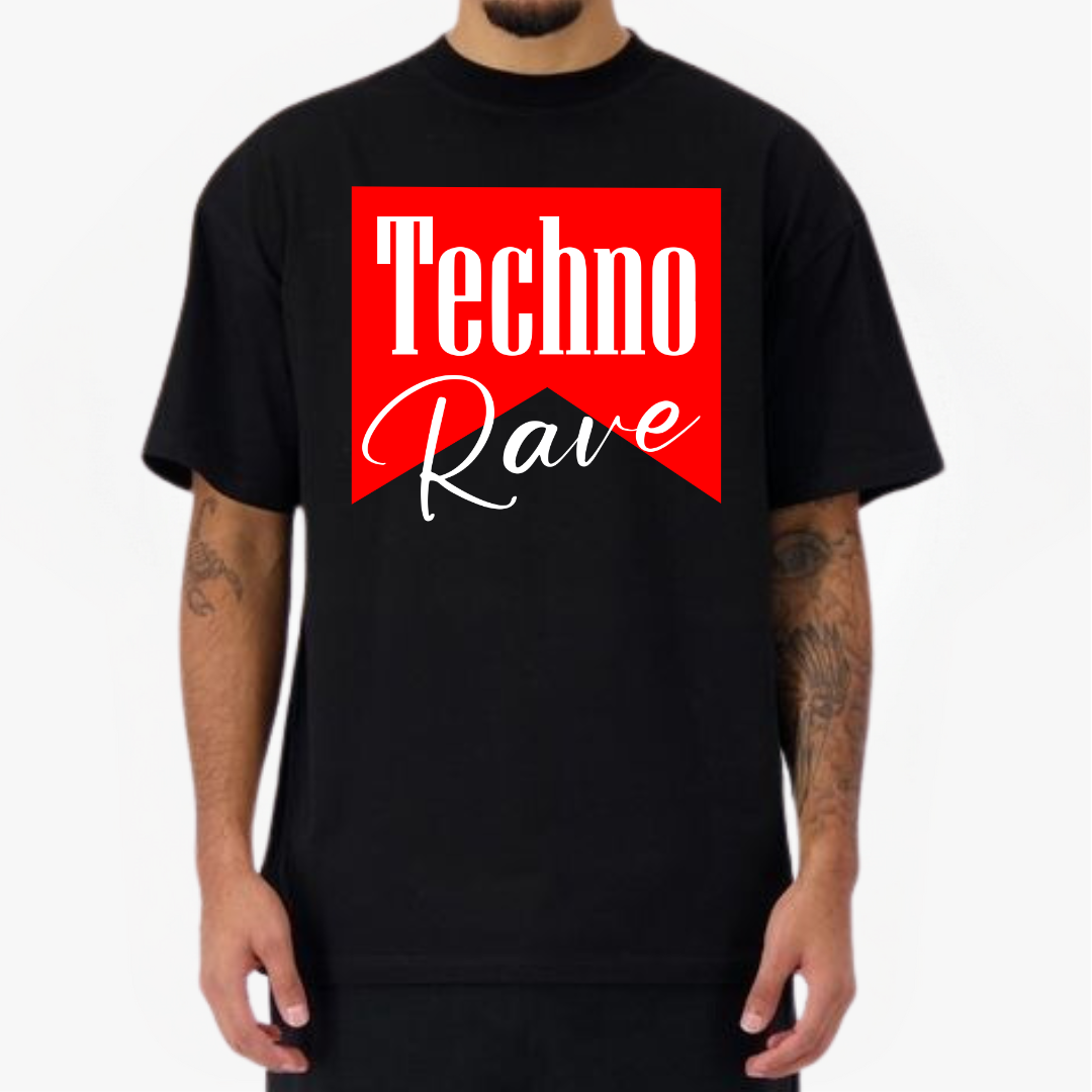 TECHNO RAVE OVERSIZED T-SHIRT