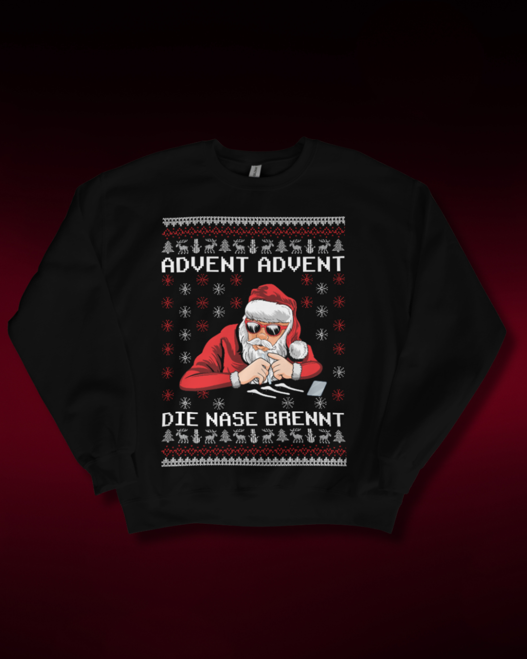 Die Nase Brennt Christmas Sweatshirt