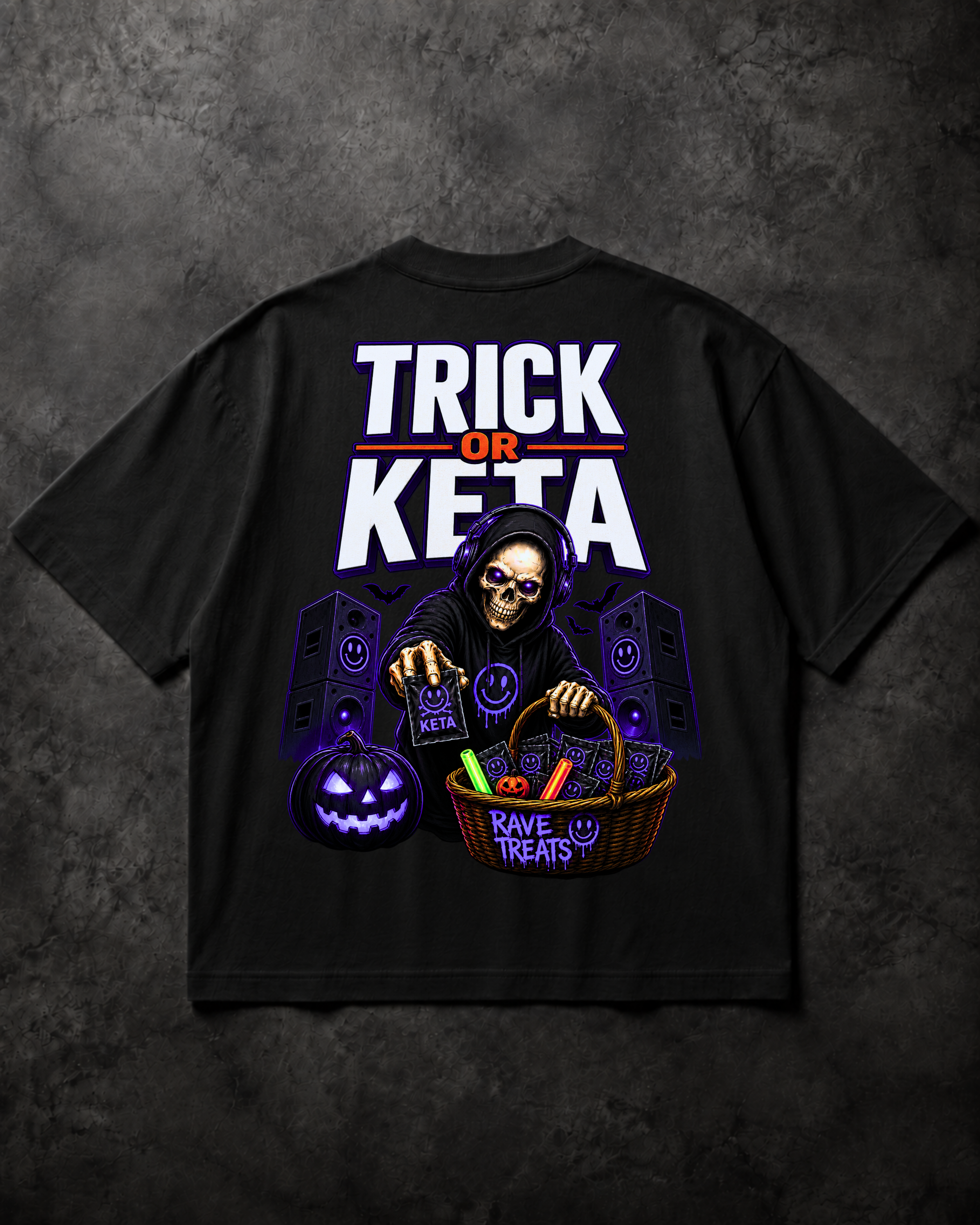 TRICK OR KETA - Oversized Shirt