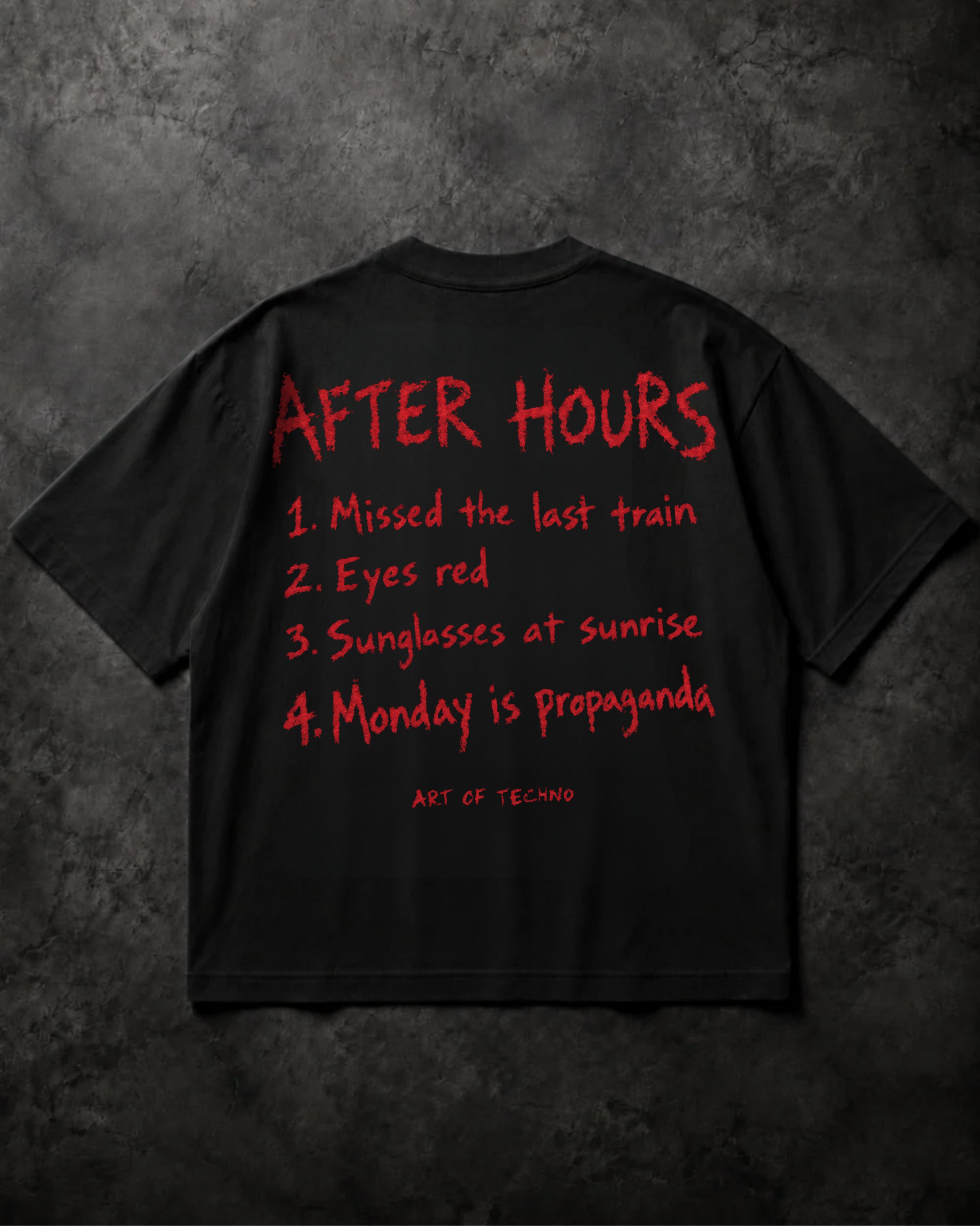 AFTER HOURS - OVERSIZED SHIRT