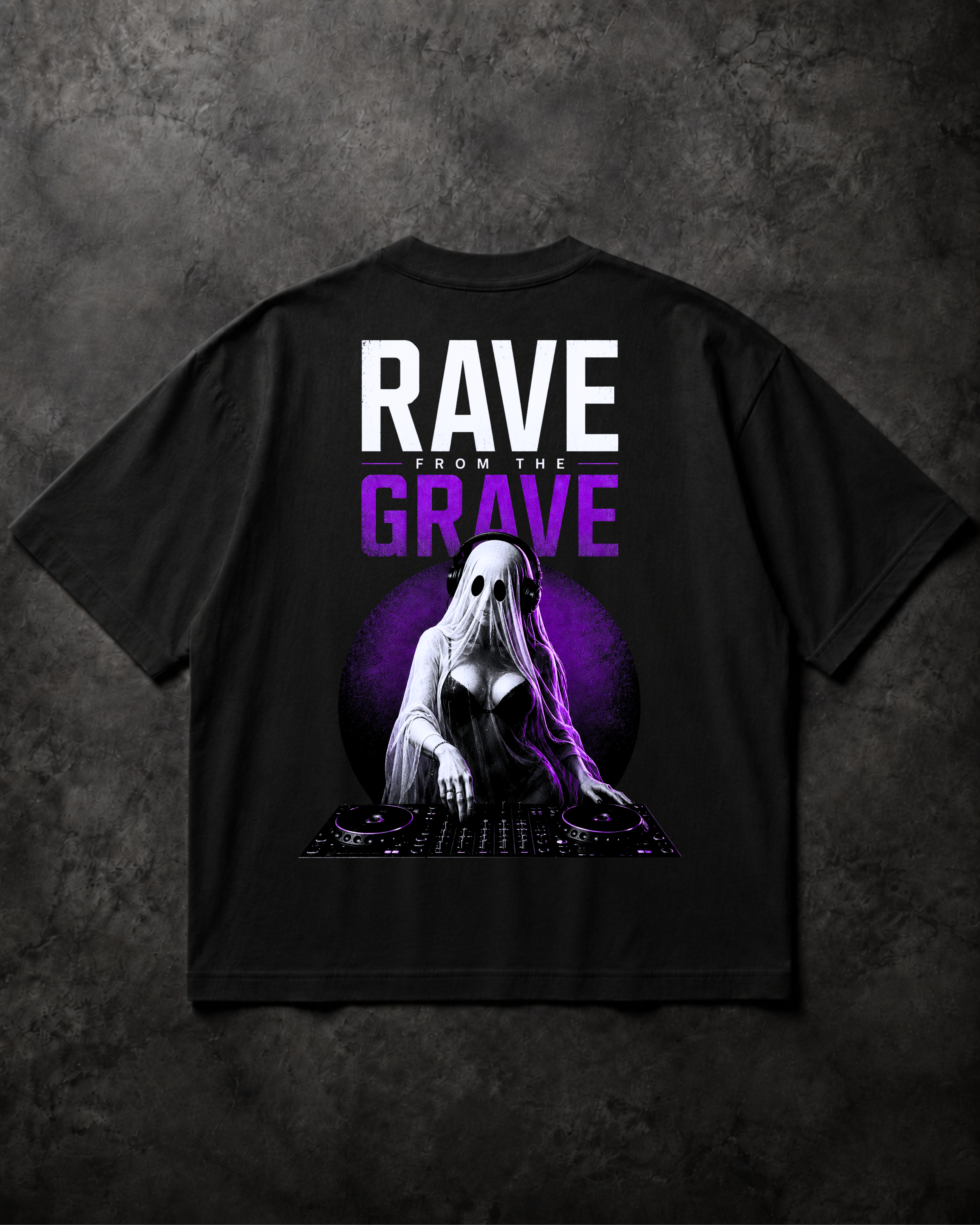 RAVE FROM THE GRAVE - Oversized Shirt