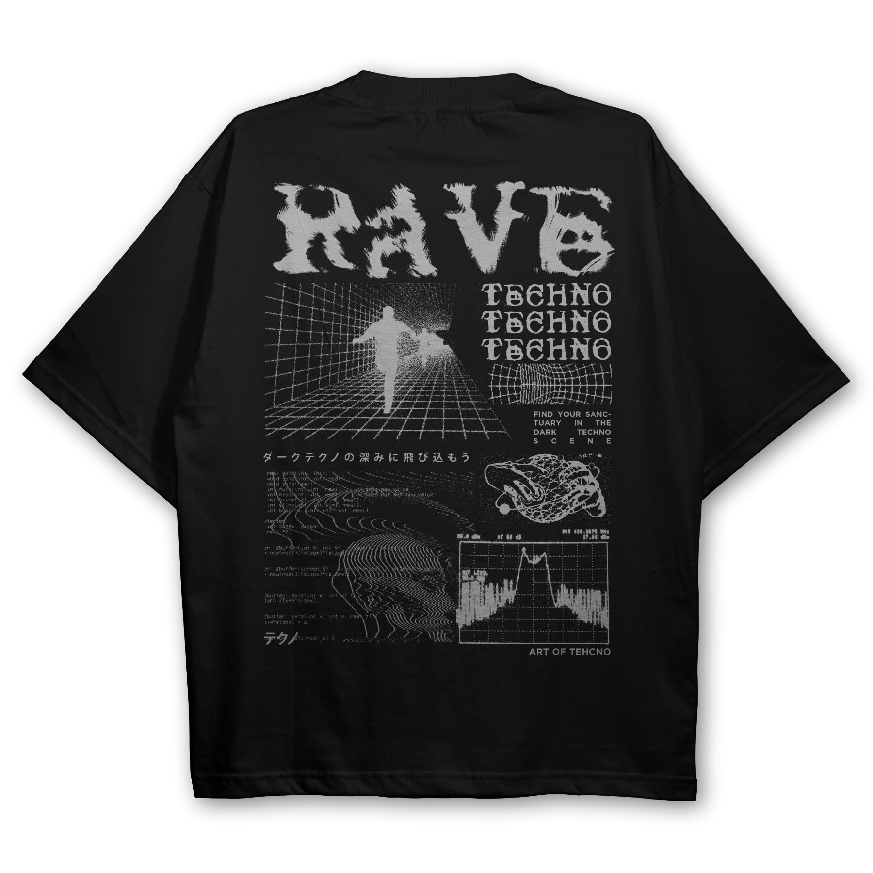 Take Me to The Rave Oversized T-Shirt