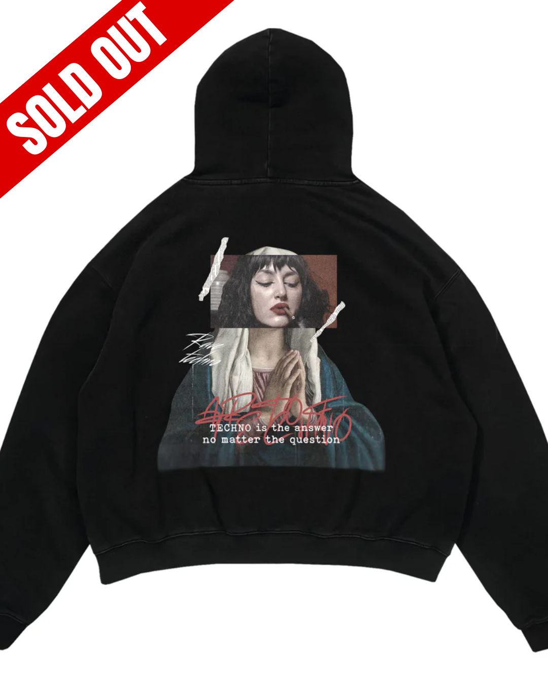 Holy Techno Oversized Hoodie