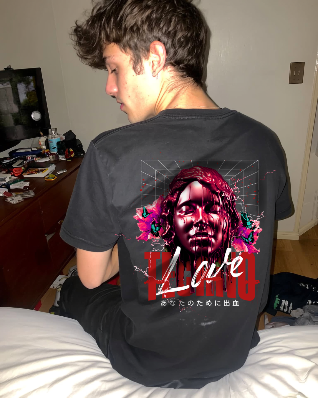 Techno Love - Oversized Shirt