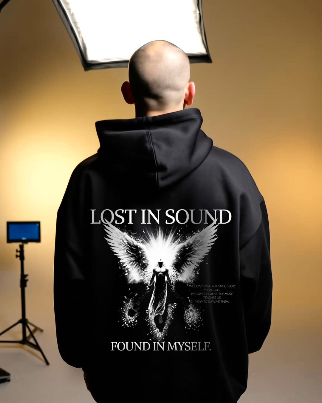 Lost in Sound - Oversized Hoodie