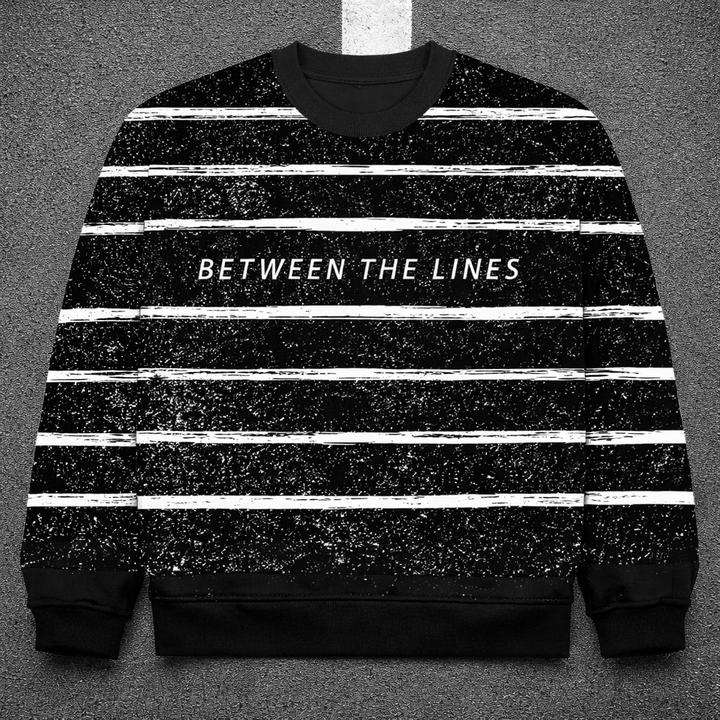 BETWEEN THE LINES - SWEATSHIRT AOP