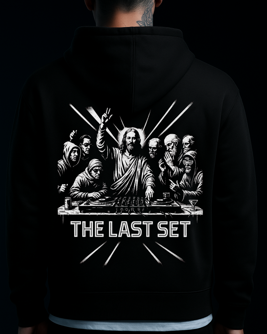 The Last Set - Oversized Zipper Hoodie