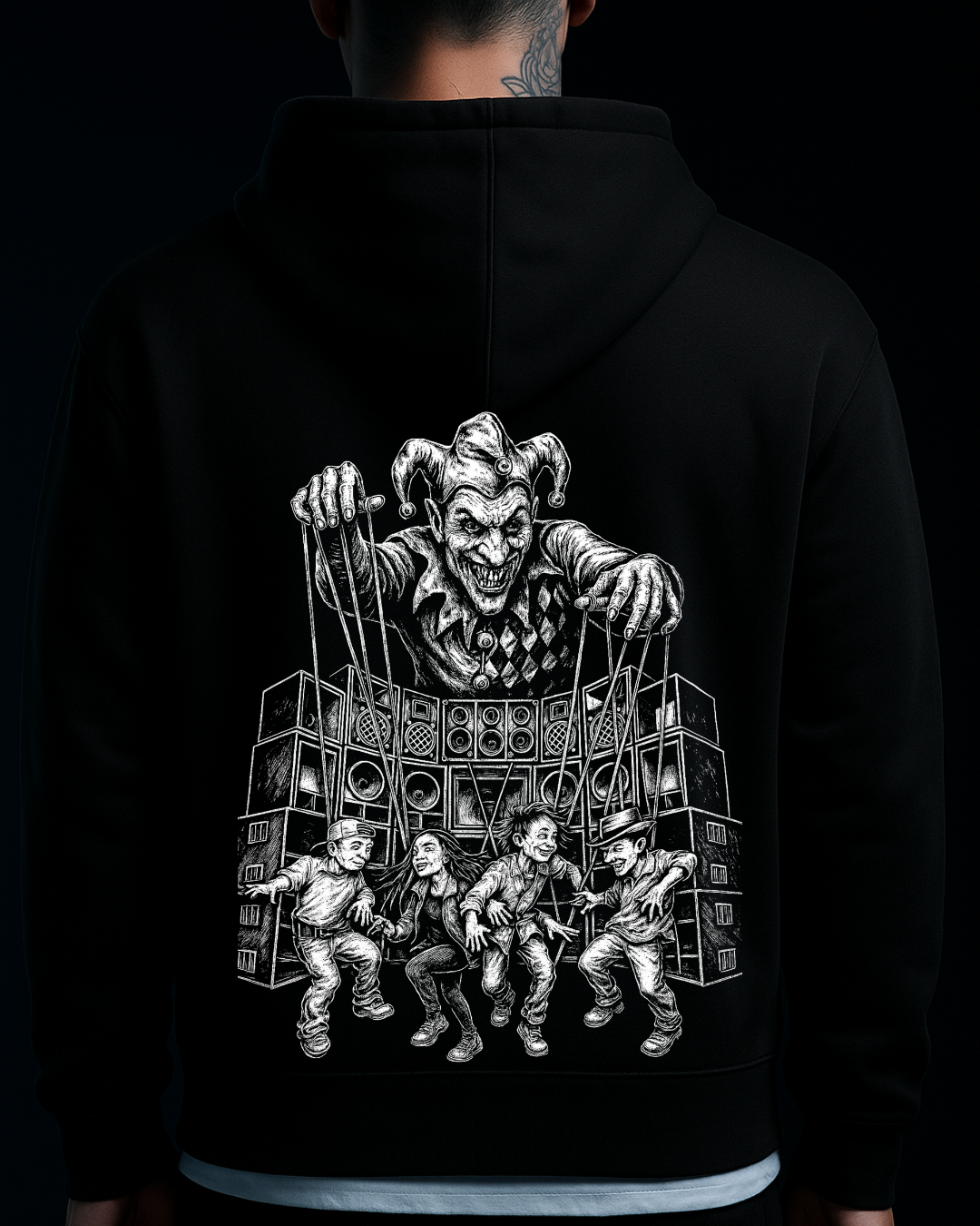 JOKER - Oversized Zipper Hoodie