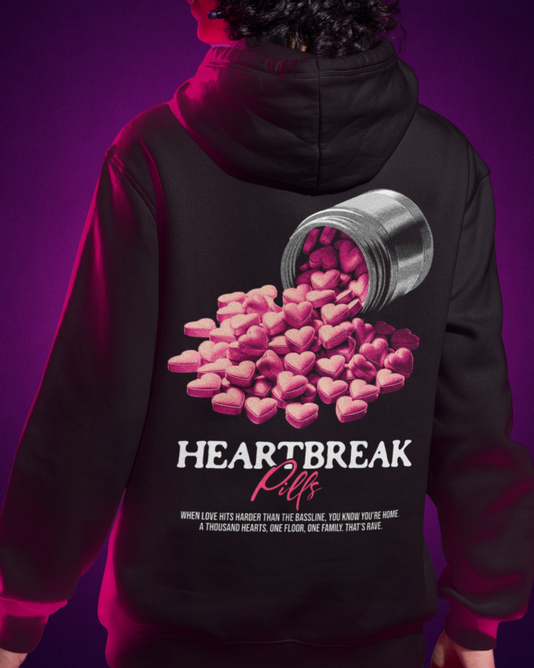 Heartbreak Pills - Oversized Hoodie