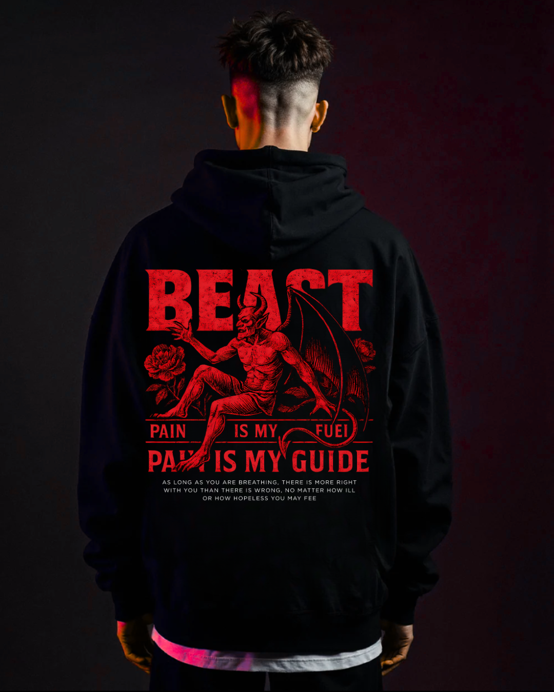 Beast - Oversized Hoodie