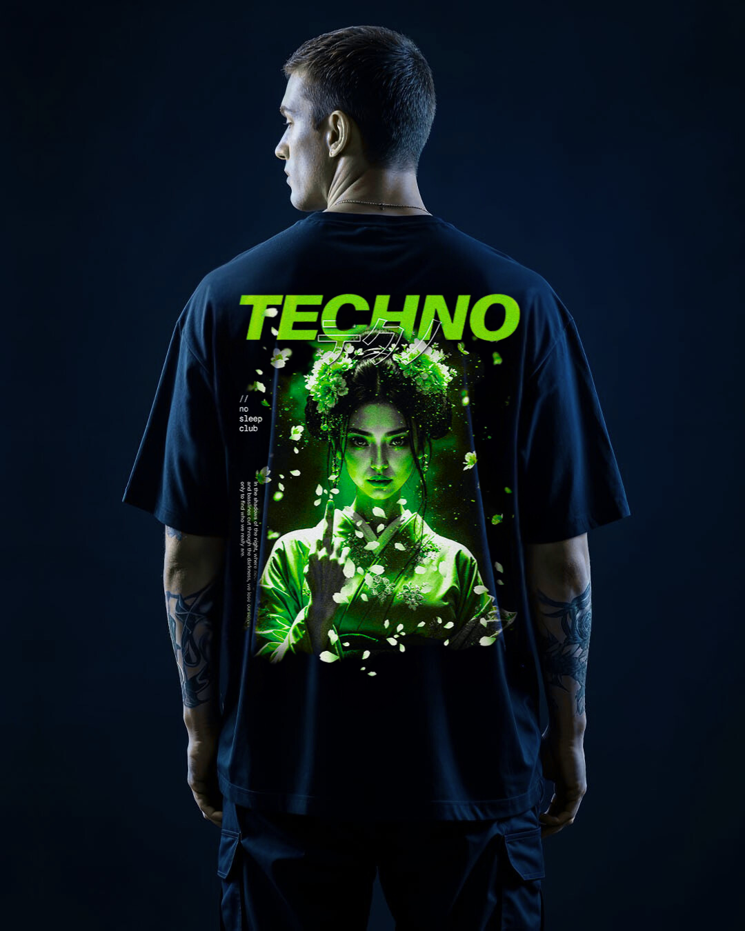 Geisha green - Oversized Shirt