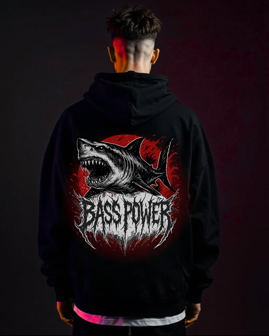 Bass Power - Oversized Hoodie