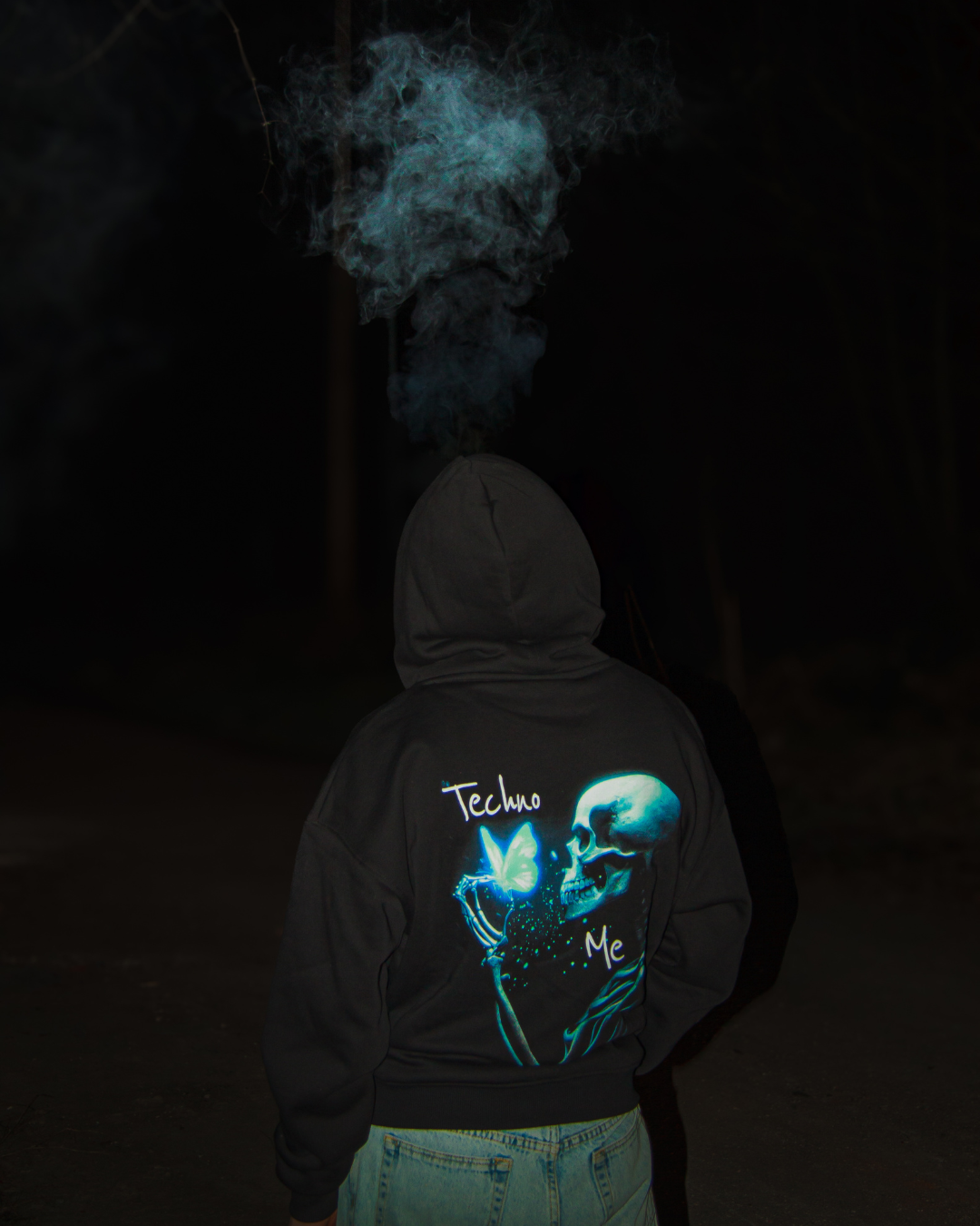 Skull oversized hoodie - spring collection