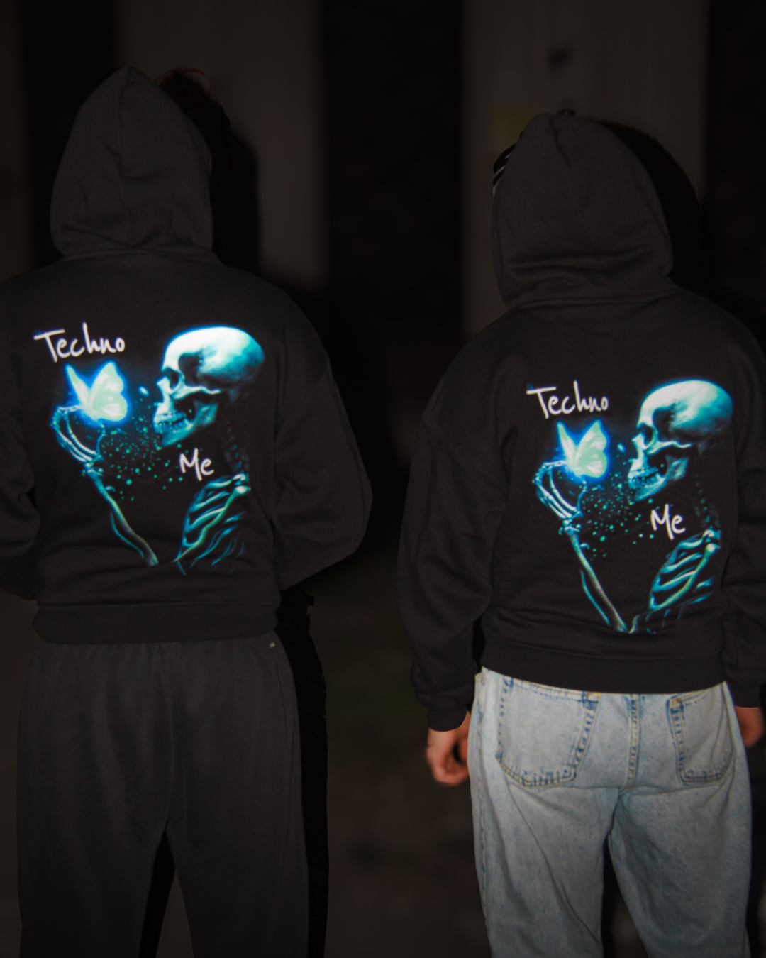 Skull oversized hoodie - spring collection