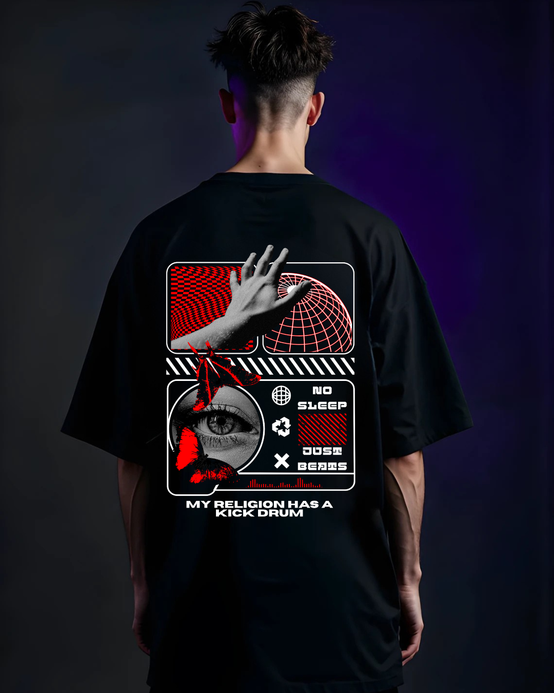 Kick Drum - Oversized Shirt