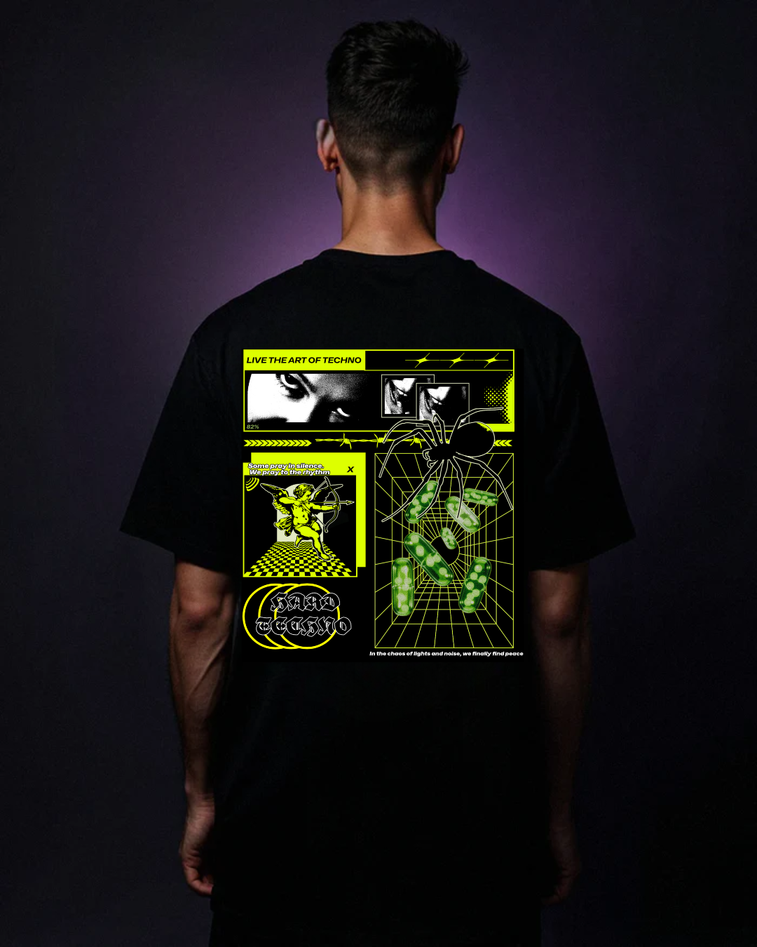 Pray to the Rythm - Oversized Shirt