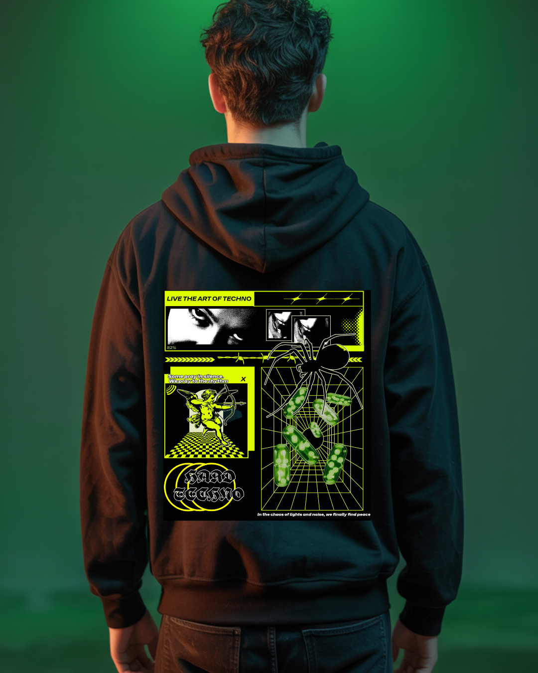 Pray to the Rythm - Oversized Hoodie