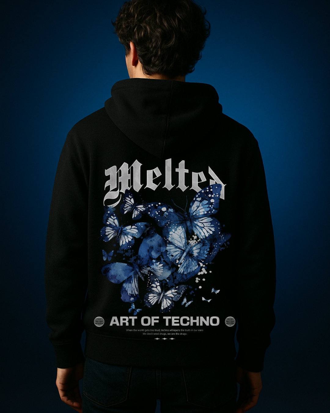 Melted - Oversized Hoodie