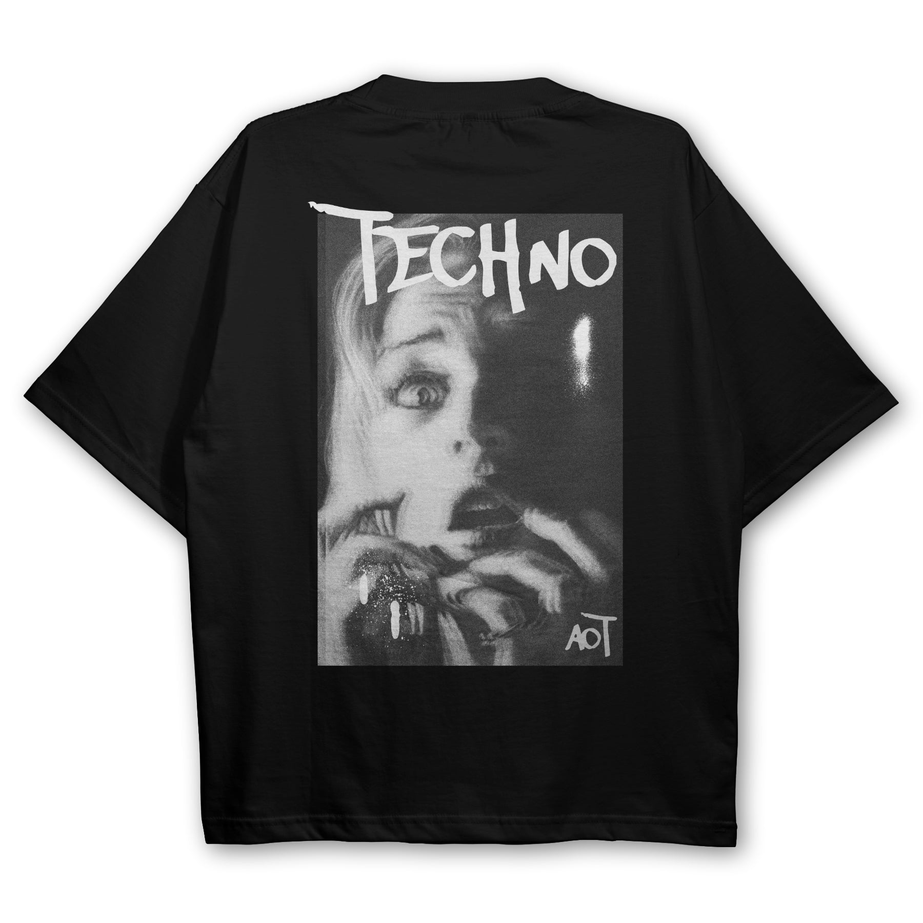 I Want Techno Oversized T-Shirt