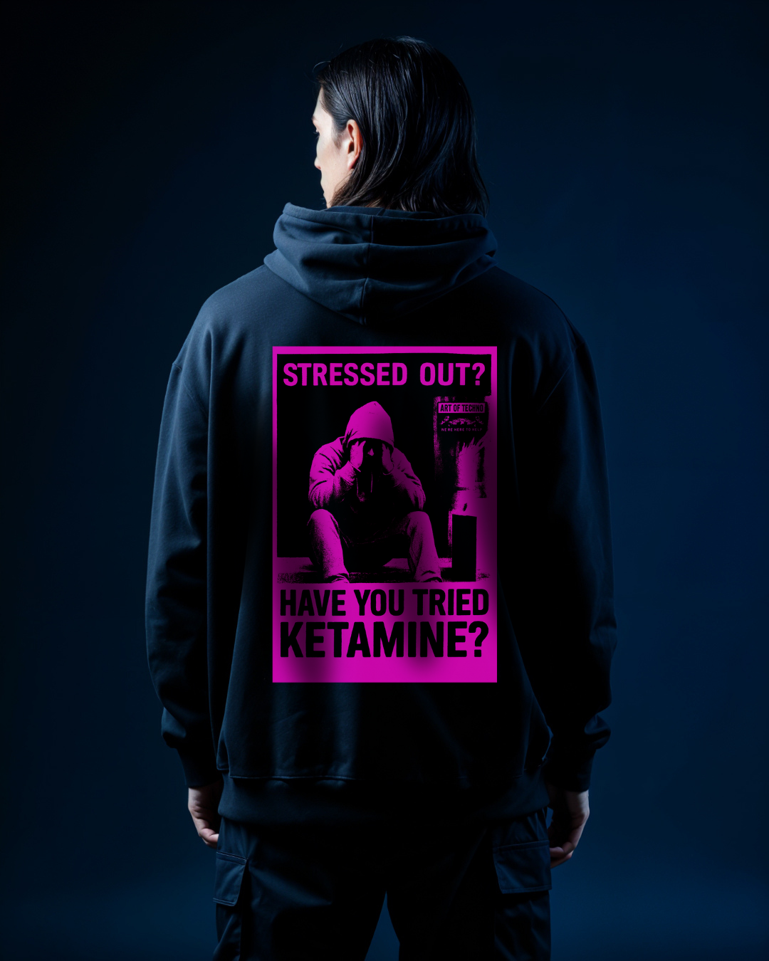 STRESSED OUT? - OVERSIZED HOODIE