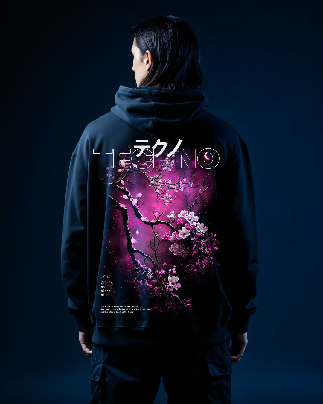 cherry blossom oversized hoodie - Spring collection