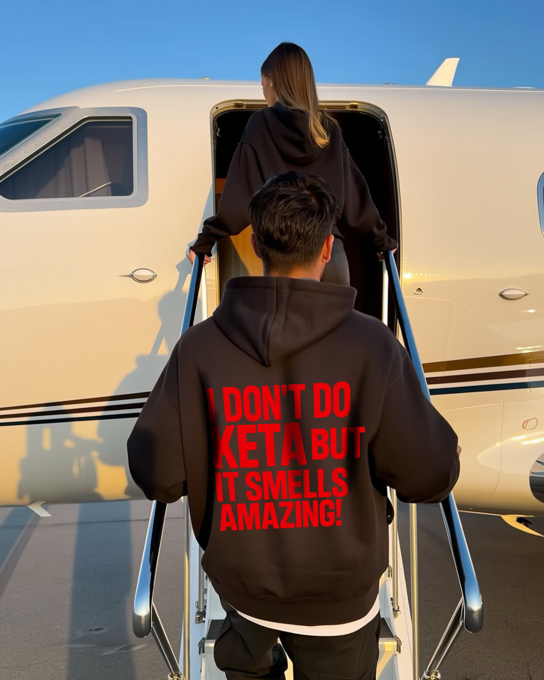 I DON'T DO KETA - OVERSIZED HOODIE