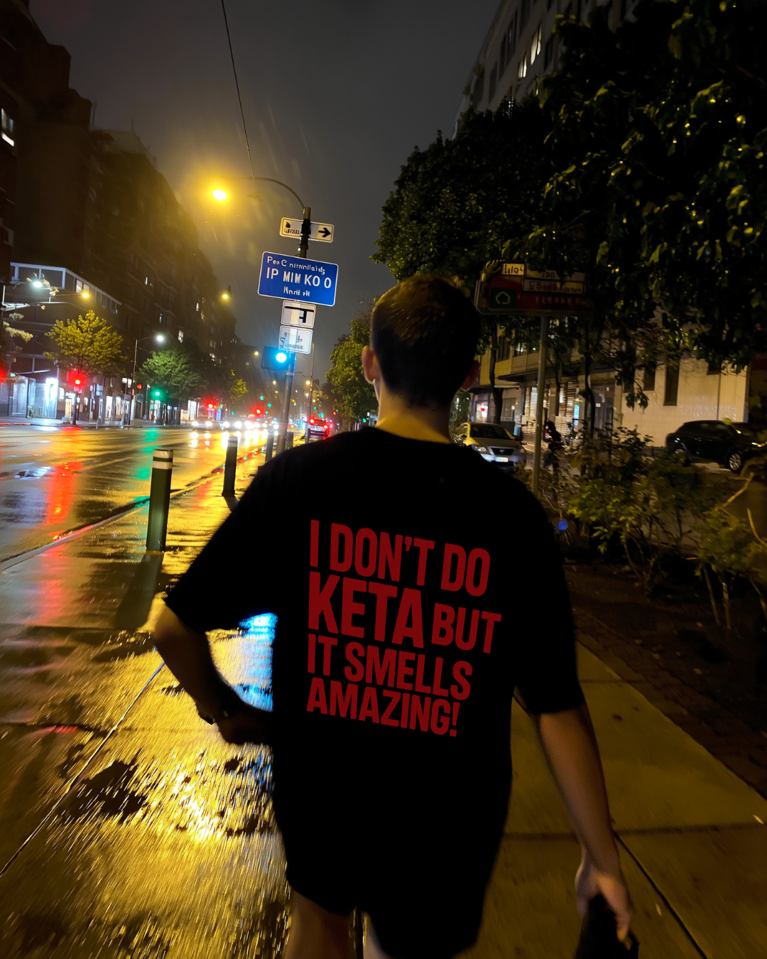 I DON'T DO KETA - OVERSIZED SHIRT